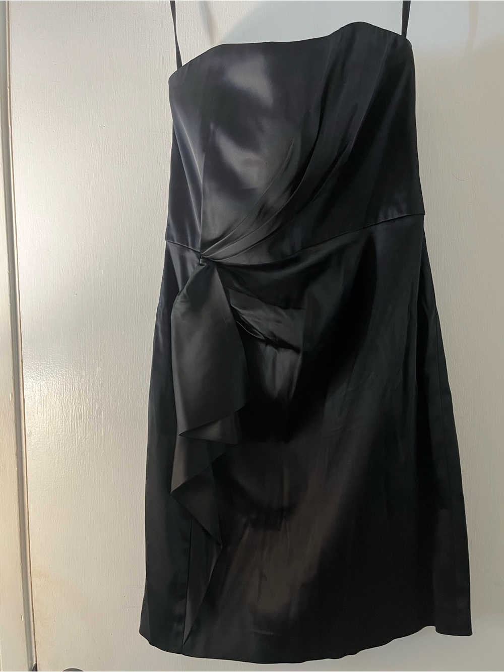 Satin Strapless Cocktail Dress 👠